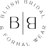 Blush Bridal and Formal Wear - Secondary Logo Black