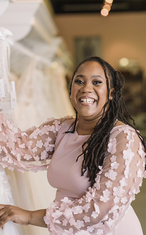 Blush Bridal and Formal Wear - Unique and Romantic wedding gowns South Carolina - Owner Cassandra Gamble